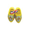Wooden Shoes Magnetic Gift Yellow