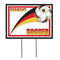 Beistle Plastic Yard Sign, 12-Inch by 16-Inch, Germany - GermanGiftOutlet.com
