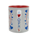 "My Opa Loves Me" Opa Gift Idea Coffee Mug