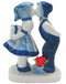 Ceramic Delft Blue Kiss with Tulips - GermanGiftOutlet.com
 - 1