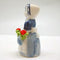 Collectible Miniature Girl with Tulips - GermanGiftOutlet.com
 - 2
