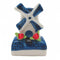 Ceramic Miniature Windmill with Tulips - GermanGiftOutlet.com
 - 1