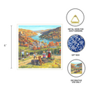 Seasons of Germany Collectors Tile Fall