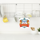 "Papa Is The Greatest" Gift for Papa Decorative Tile