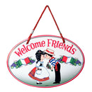 Italian Welcome Decorative Door Sign-DT07