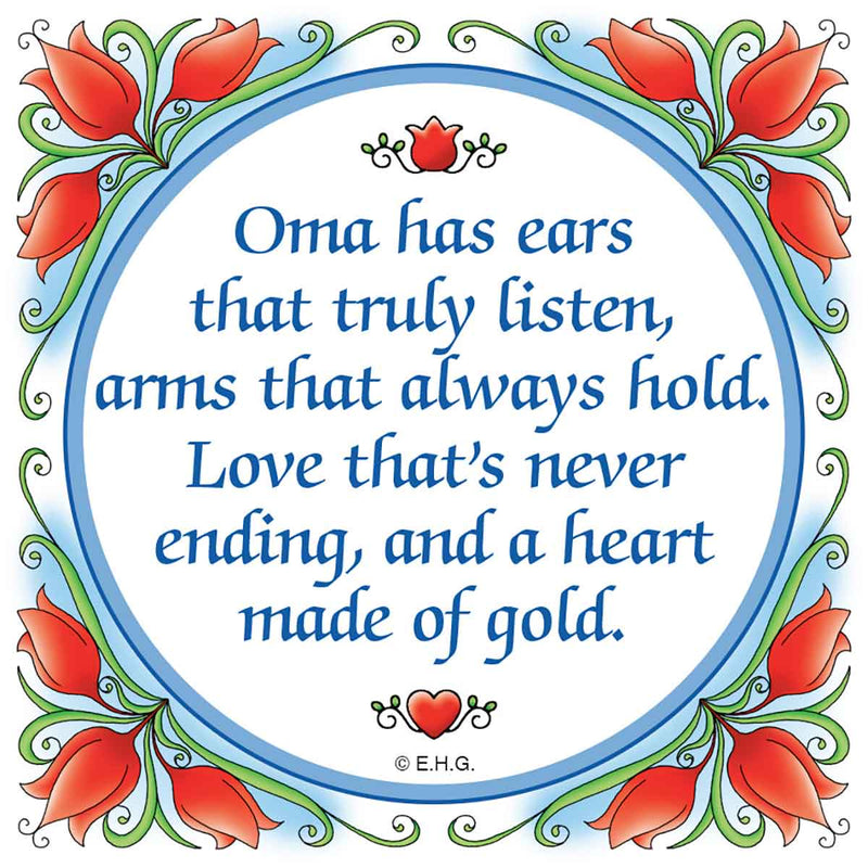 Gift For Oma: Oma Heart of Gold..