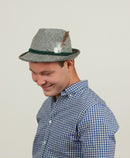 Oktoberfest Costume Hat Gray Felt - GermanGiftOutlet.com
 - 4