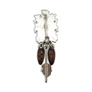 German Oktoberfest Hat Pin Colored Metal Cuckoo Clock-HP09
