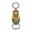 Russian Doll Bottle Opener Keychain-KE01