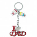 Dad Gift Key Chain: "I Love Dad" - GermanGiftOutlet.com
 - 1