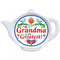 "Grandma is the Greatest" Teapot Magnet with Birds Design - 1 - GermanGiftOutlet.com