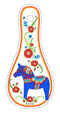 Blue Dala Horse Mini Spoon Rest Magnet - GermanGiftOutlet.com

