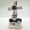 Collectible Ceramic Miniature Delft Blue Windmill - GermanGiftOutlet.com
 - 2