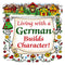 German Gift Idea Magnet (Living With A German)