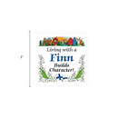 Finnish Souvenirs Magnetic Tile (Living With A Finn)