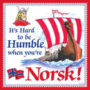 Norwegian Gift Magnet Tile (Humble Norsk)