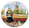 Collectible Plates Tulip Girl Color-PL08