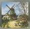 Collectible Dutch Tile Four Seasons Fall Color - GermanGiftOutlet.com
