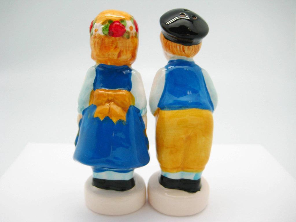 Finnish themed Magnetic Salt & Pepper Shakers Collectible
