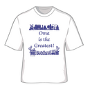 "Oma is the Greatest" T Shirt XXL - GermanGiftOutlet.com
