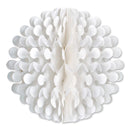 14" White Tissue Flutter Ball Party Decorations - GermanGiftOutlet.com
