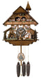 River City Clocks Eight Day Musical German Cuckoo Clock with Woman Ringing Bell and Waterwheel - GermanGiftOutlet.com
