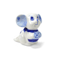 Collectible Ceramic Miniatures Mouse w/Cheese - GermanGiftOutlet.com
 - 1