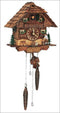 Schneider 10" Musical Black Forest Wood Chopper German Cuckoo Clock - GermanGiftOutlet.com
 - 1