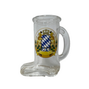 Beer Boot Glass Shot: Bayern Crest