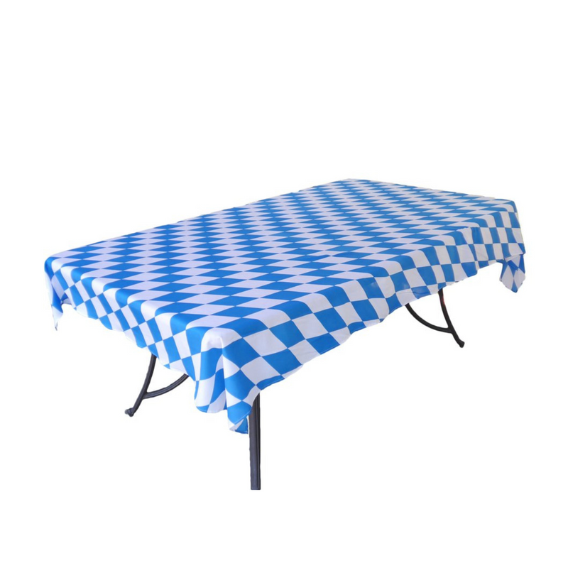 100 Feet of Awesome - Our Plastic Bavarian Check Banquet Roll Table Co