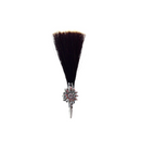 Edelweiss German Hat Pin with Hair Brush