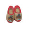 Wooden Shoes Magnetic Gift Red Trim