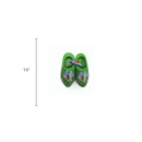 Wooden Shoes Magnetic Gift Green