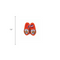 Orange Windmill Wooden Shoes Magnet