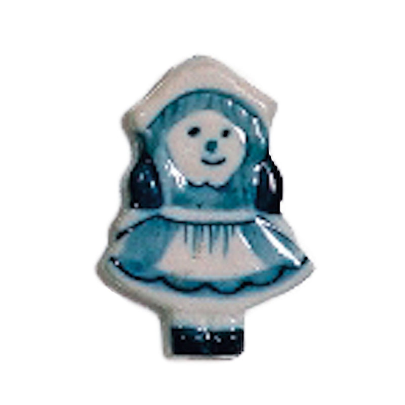 Delft Blue Girl Kitchen Magnet