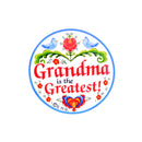 "Grandma Is the Greatest" Magnet Plate