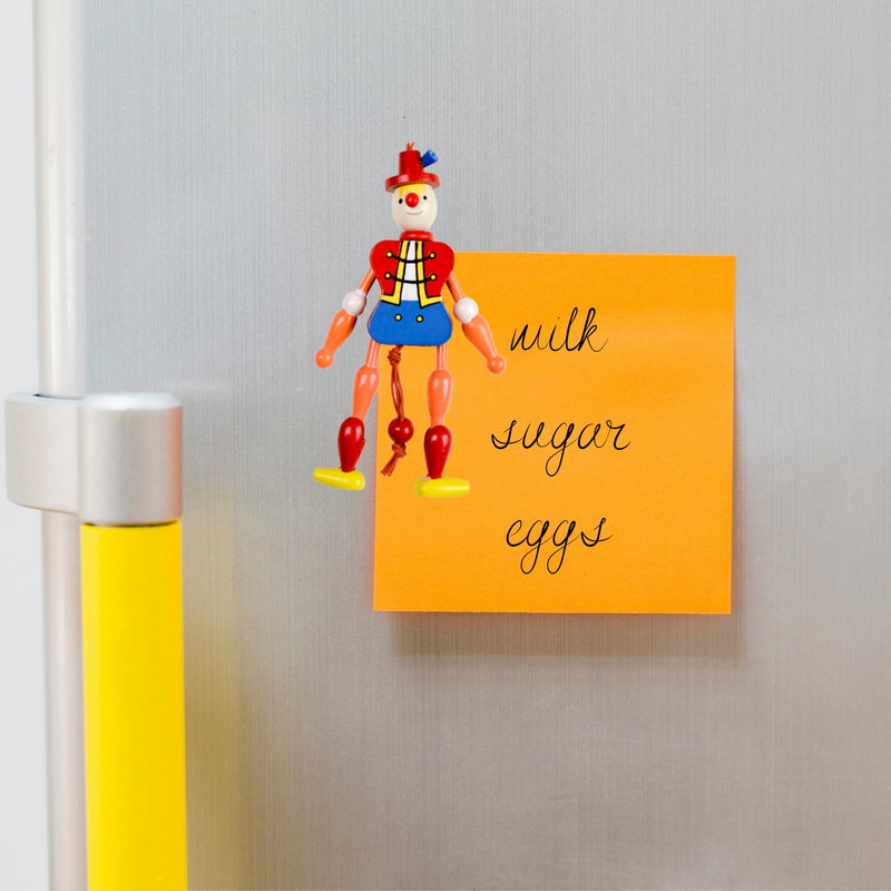 Finnish Ornaments Jumping Jack Toy Magnet Boy