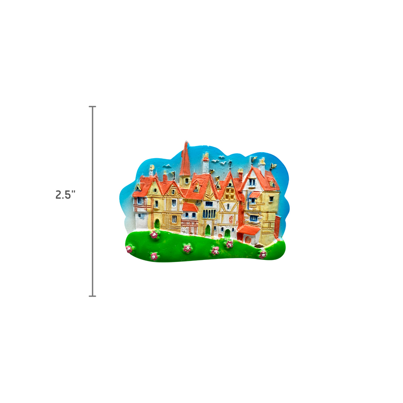 Kitchen Magnet Idea German Village Scene