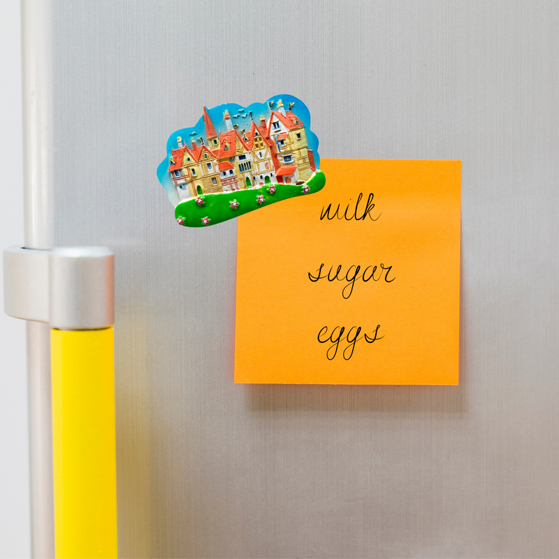 Kitchen Magnet Idea German Village Scene