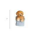 Novelty Magnets Gift Idea Puppies In Sack