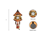 German Kitchen Girl & Dog Cuckoo Clock Fridge Magnet