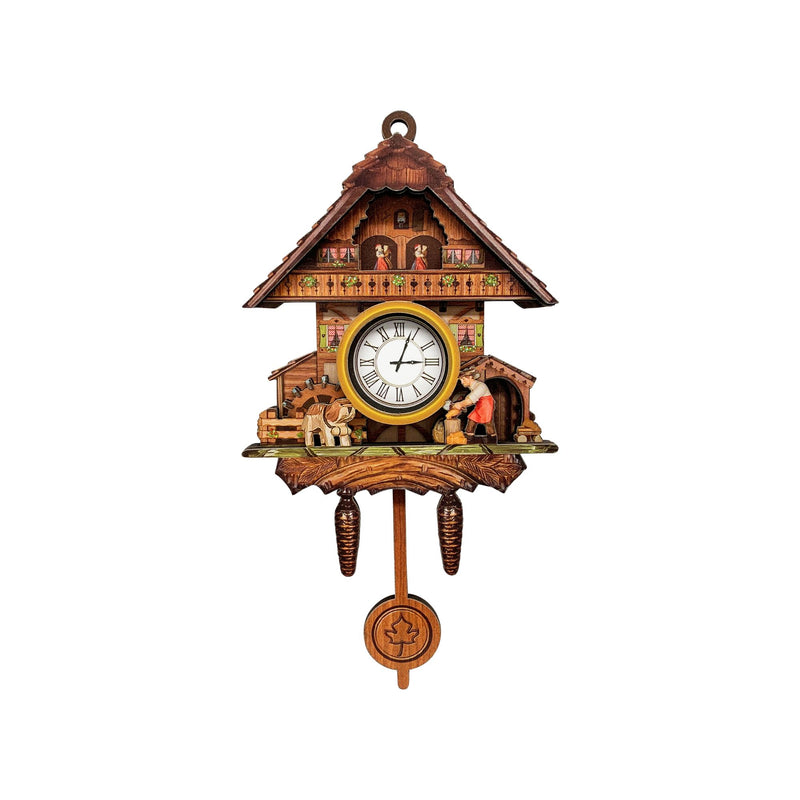 German Kitchen Man & Dog Cuckoo Clock Fridge Magnet