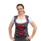 German Costume Dirndl Realistic Faux Edelweiss Shirt