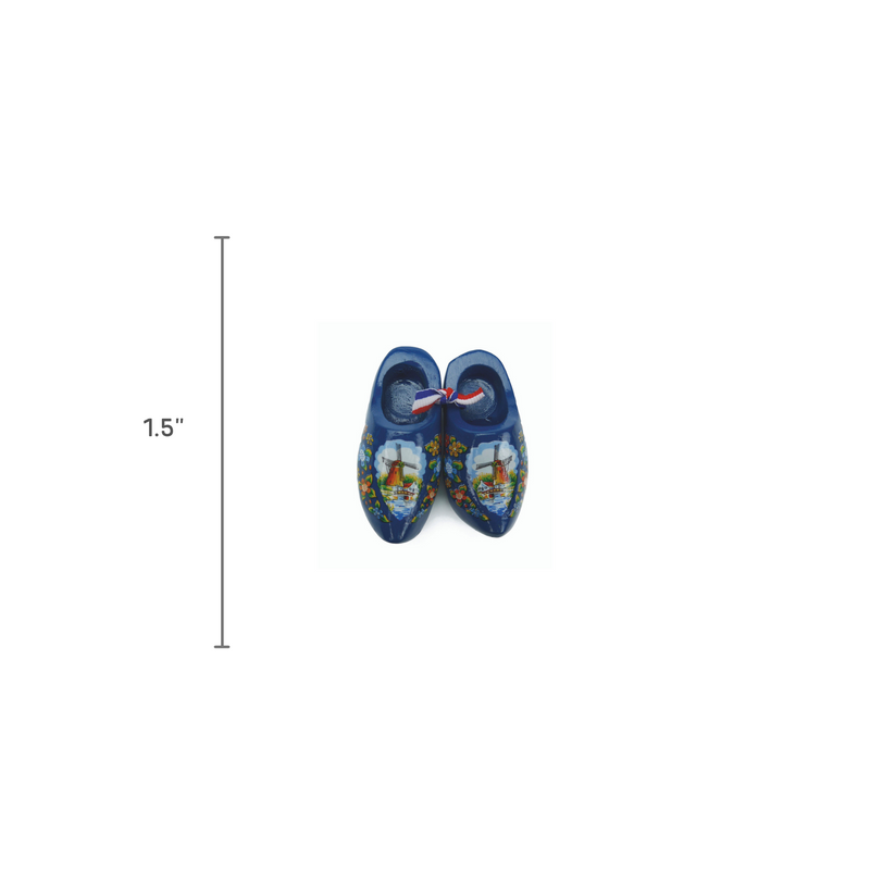 Holland Wooden Shoes Deluxe Blue