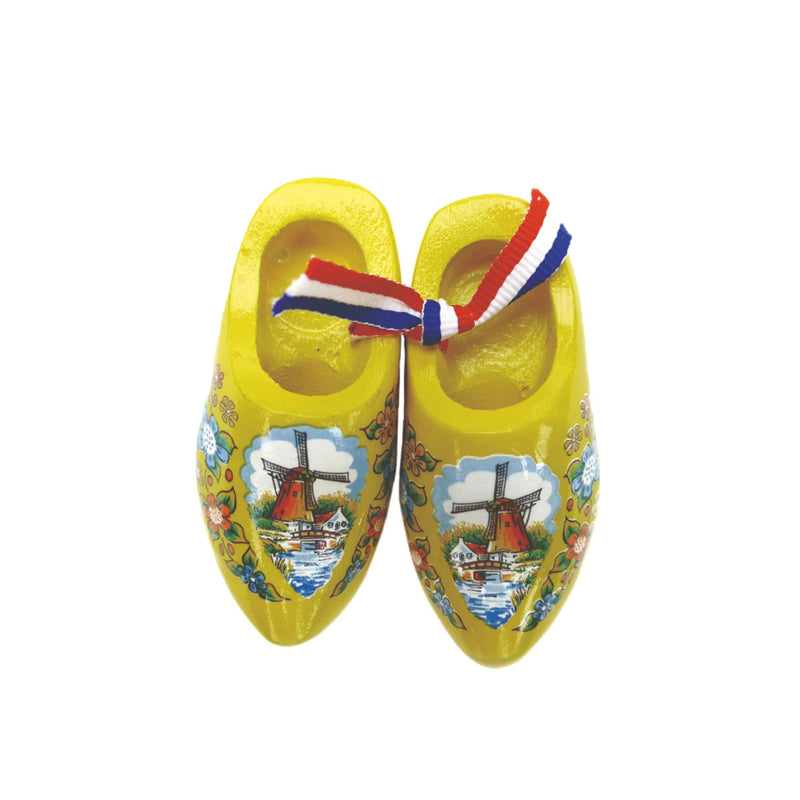 Holland Wooden Shoes Deluxe Yellow