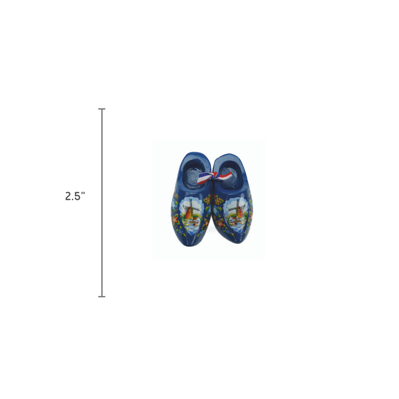 Holland Wooden Shoes Deluxe Blue