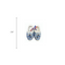 Holland Wooden Shoes Deluxe Blue White
