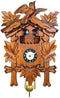 German Black Forest 7.5" Carved Bird Quartz Cuckoo Clock - GermanGiftOutlet.com
