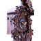 One Day Hand-carved Cuckoo Clock with Intricate Leaves and Vines - 14 Inches Tall - GermanGiftOutlet.com
 - 2