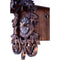 One Day Hand-carved Cuckoo Clock with Intricate Leaves and Vines - 14 Inches Tall - GermanGiftOutlet.com
 - 3